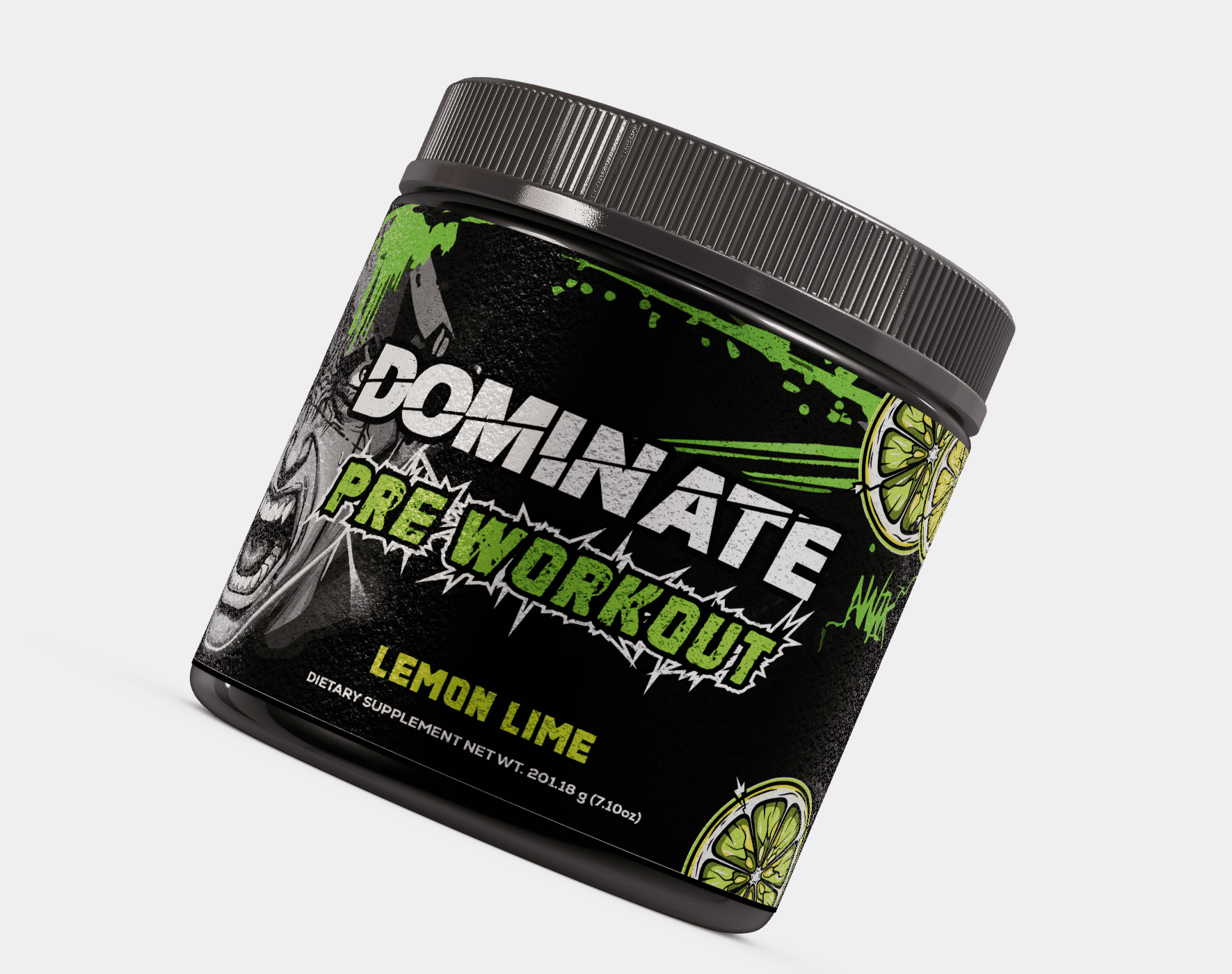 Dominate — Pre-Workout Label Concept gallery image 3