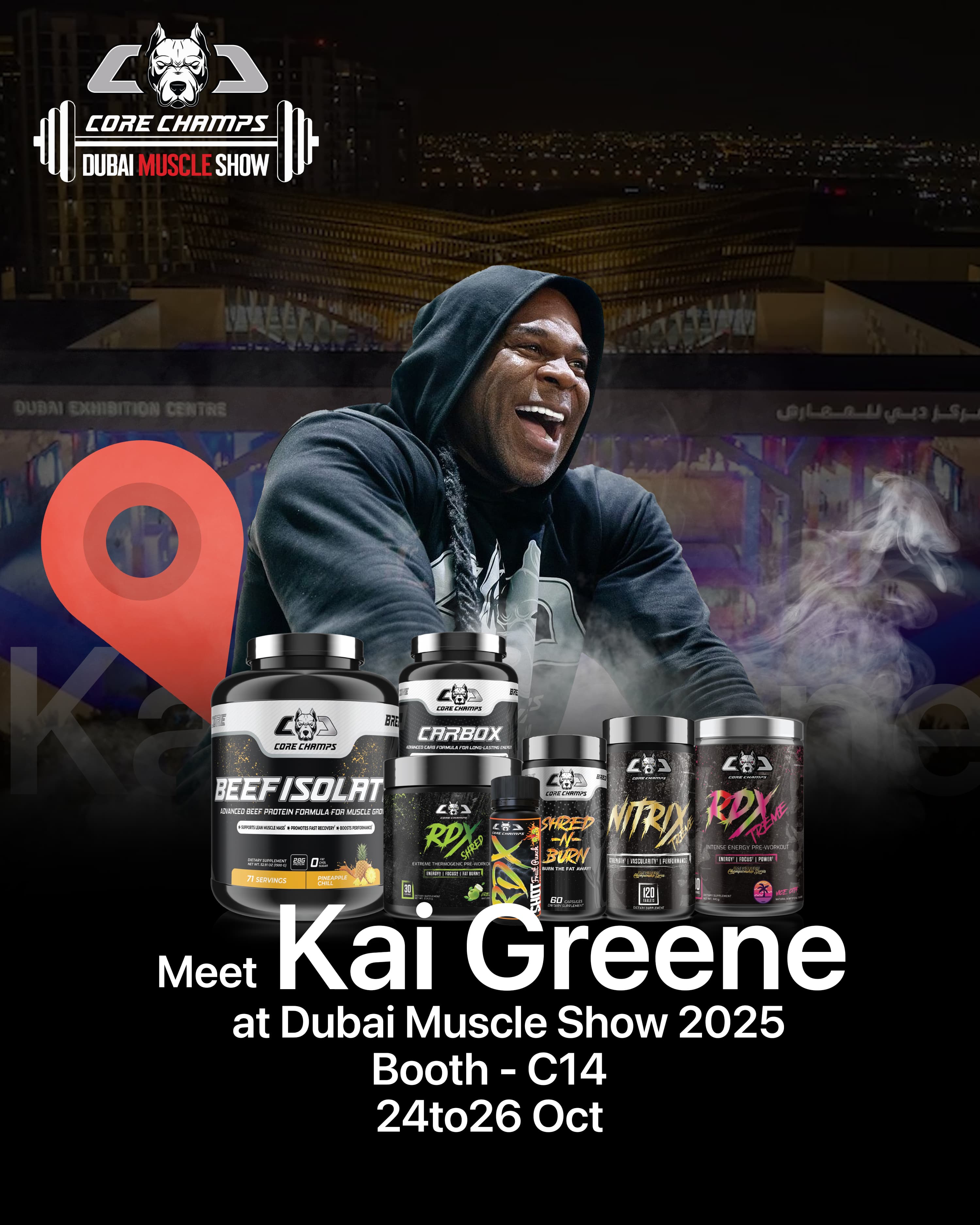 Muscle Show 2025 Social Media Campaign